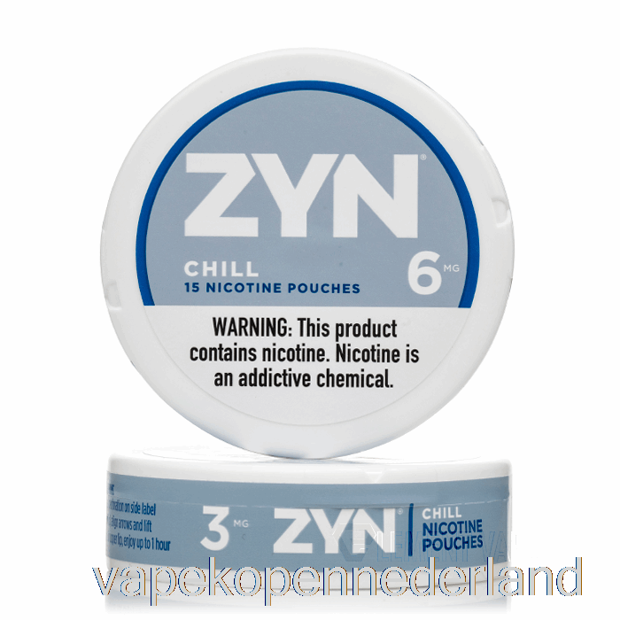 Elektronische Sigarettenvape Zyn Nicotinezakjes - Chill 6 Mg (5-pack)